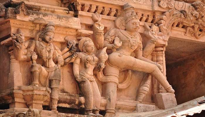 captivating Thirumayam Sivan Temple lies on the way to the Thirumayam Fort