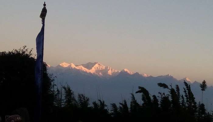 View of Kangchenjunga from Tiger hill observatory 