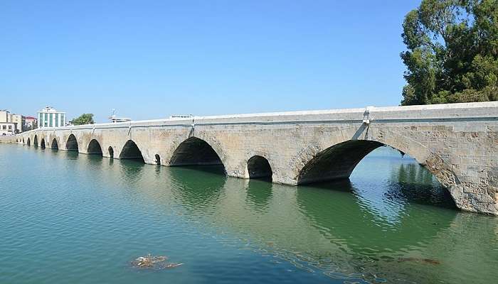 Stone Bridge (Taşköprü) in Adana, Turkey