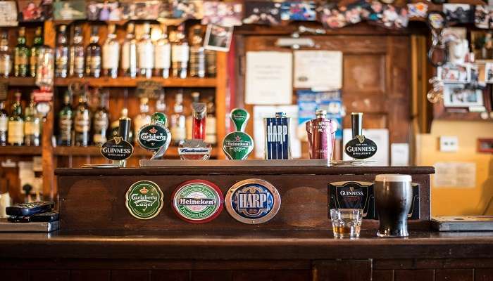 People enjoying their drinks in a party, Pubs in New Plymouth