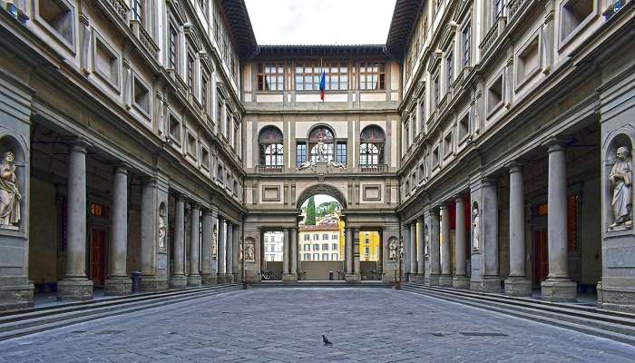 Art gallery in Florence, Tuscany