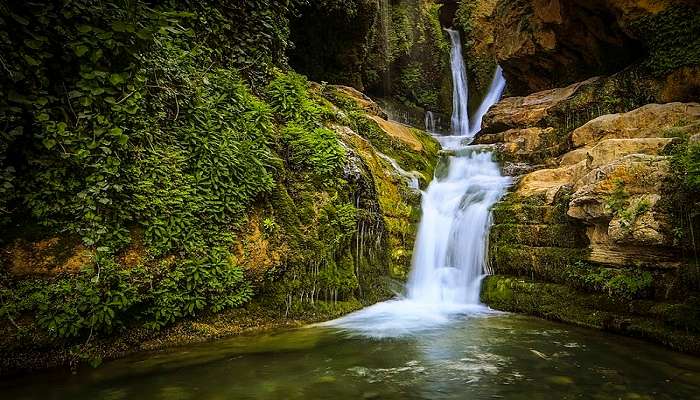 View of a waterfall