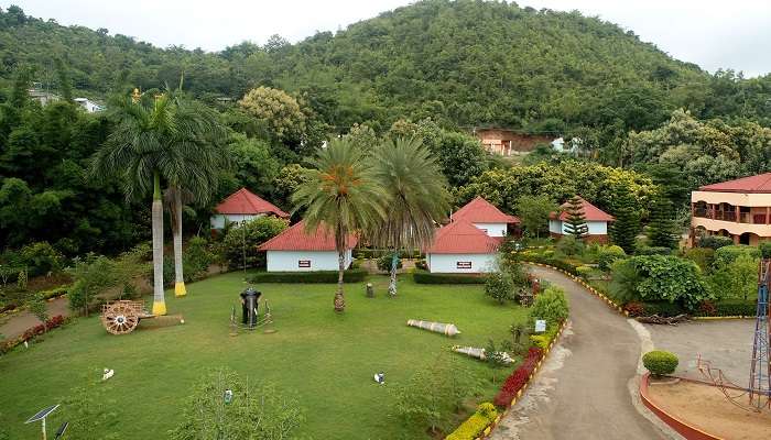 Replica of Tibetan town in Veerabhoomi in Coorg