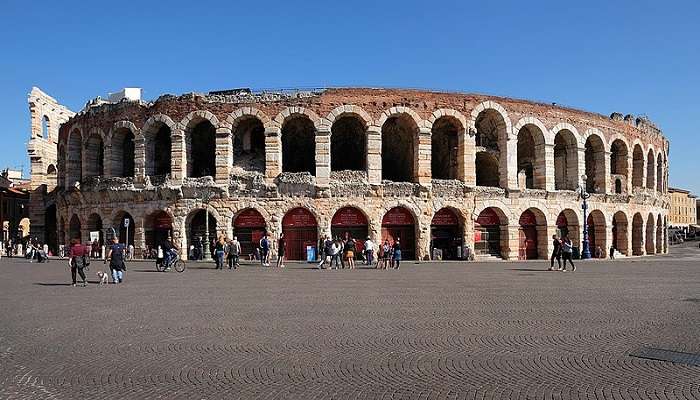 Verona Arena, an ancient Roman Architecture, Verona, Italy