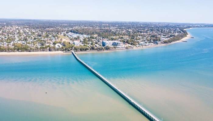 Urangan Pier and Hervey Bay town