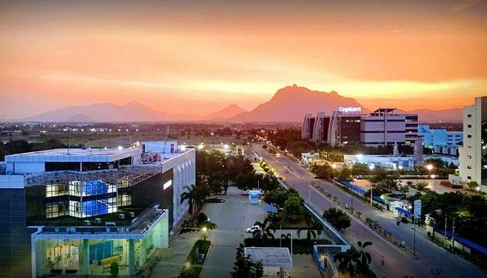 The mountain view of Ettimadai, Coimbatore, Tamil Nadu. There are considerable reasons to visit Ettimadai. You can interact with locals here, experience their unique cultures, explore the ancient sites in the town and more.