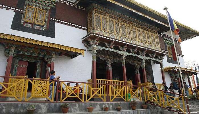 Ancient monastery in Yangtey Sikkim.