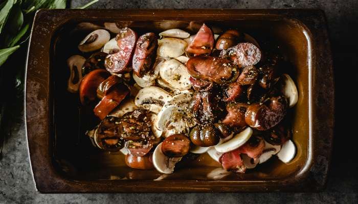 Baked Mushroom is a must try at Yıldız Restaurants in Kayseri. 