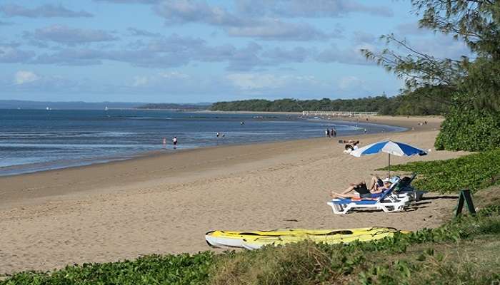 Hervey Bay Beach in Queensland 