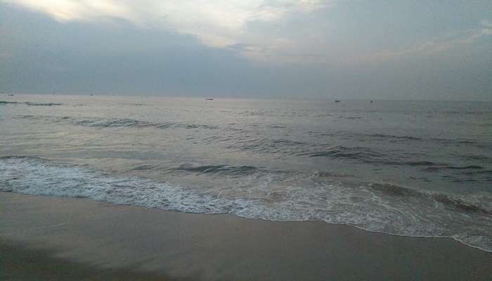 Serene view of Marina beach 