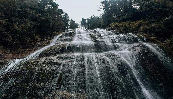 Experience the divide near the Nagalapuram Waterfalls.