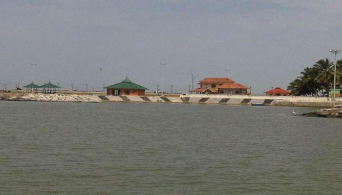 The scenic view of Beypore Beach