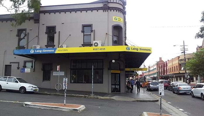 View of a street in Erskineville