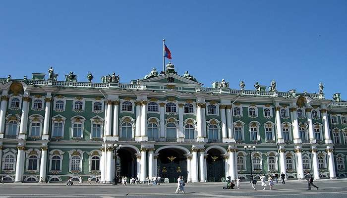 Artefacts at the Hermitage Museum