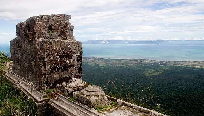 Panoramic view of the Preah Monivong Bokor National Park