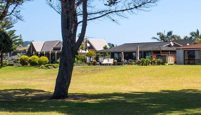 Numerous holiday homes are available for a comfortable stay.