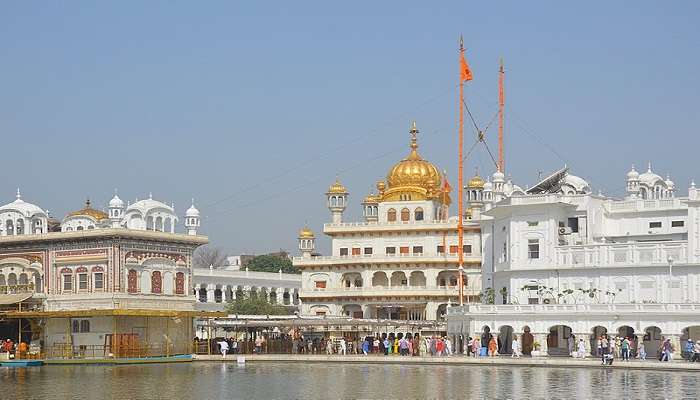 Akal Takht In Amritsar to visit in 1 day.