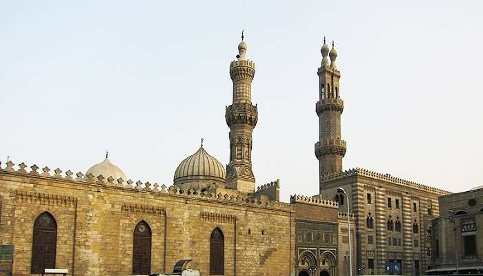 Majestic Al-Azhar Mosque with stunning architectural details