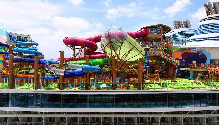 View of Crescent Water Park, Indore 