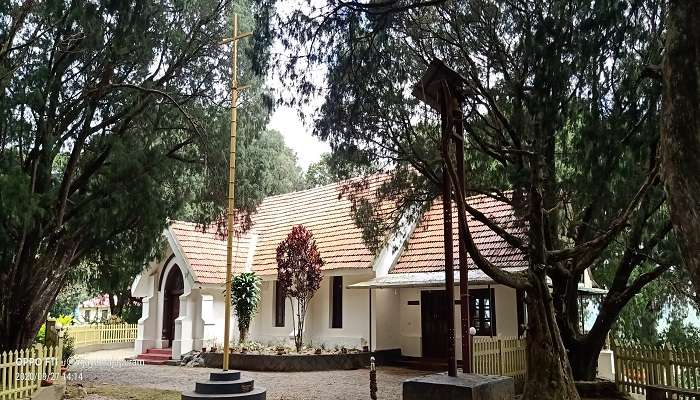 Stunning picture of Pallikunnu Church Wayanad