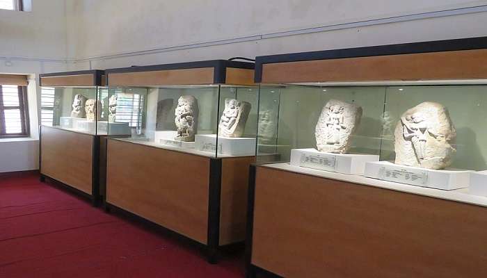 The view inside Ambalavayal Heritage Museum