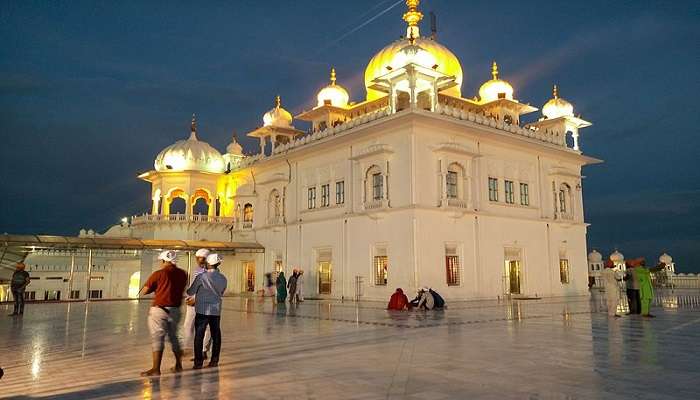 A blissful view of Anand Pur Sahib for Guru Nanak Jayanti