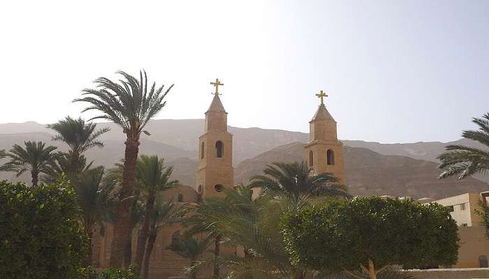 Explore the monastery of Anba Antonios in Suez city 