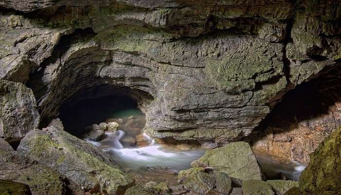 Ancient caves in Madhya Pradesh