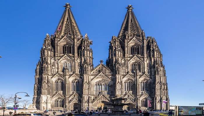 The Shrine of the Three Kings at Cologne Cathedral 