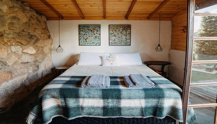 Wooden rooms at the Bajwal Homestay, one of the best.