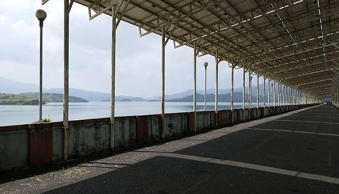 A view of the majestic Banasura Sagar Dam