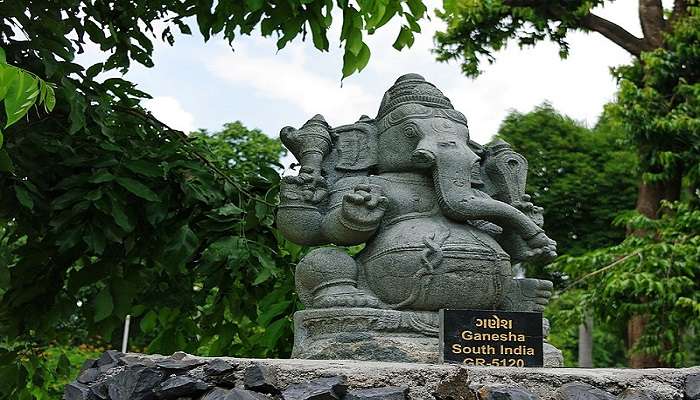 Statue of Lord Ganesha.