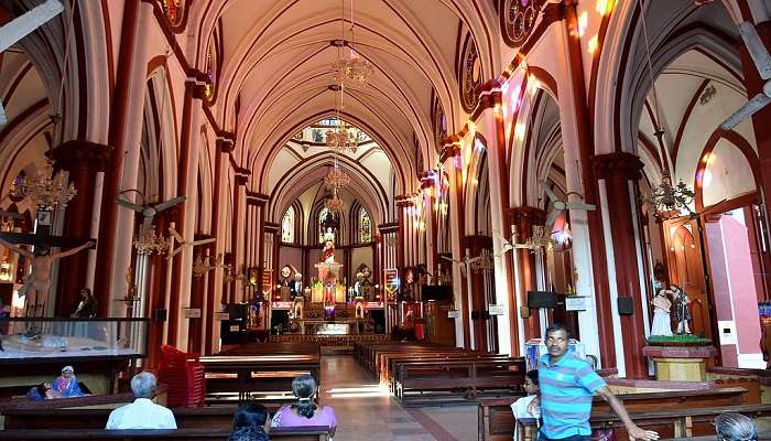 Basilica of the Sacred Heart of Jesus in Pondicherry