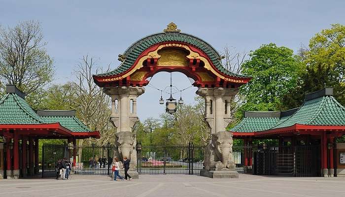 Berlin Zoo’s Elephant Gate, a charming entrance in Berlin