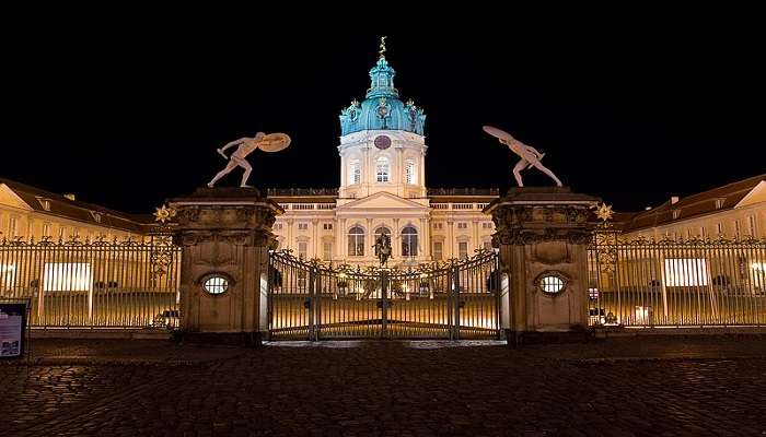 Charlottenburg Palace's opulent architecture and detailed design