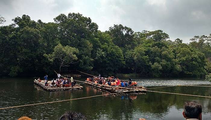 Boating on Kabini River