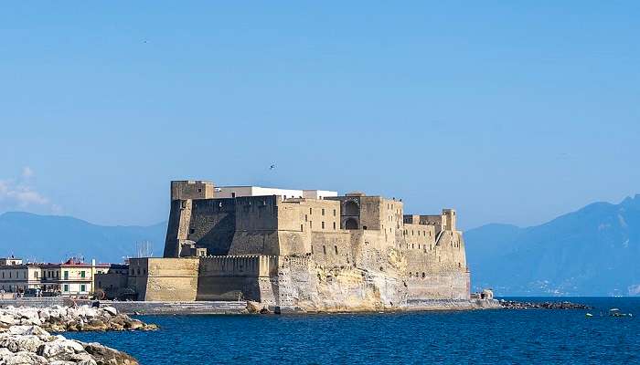 Ancient Castle near the Mappatella Beach