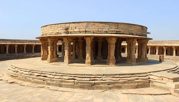 A picture of Chausath Yogini Temple, Mitaoli, Morena