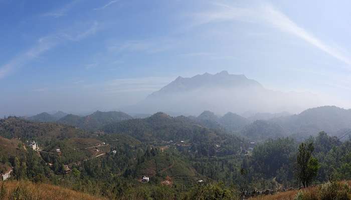 The panoramic view of Chembra Peak 