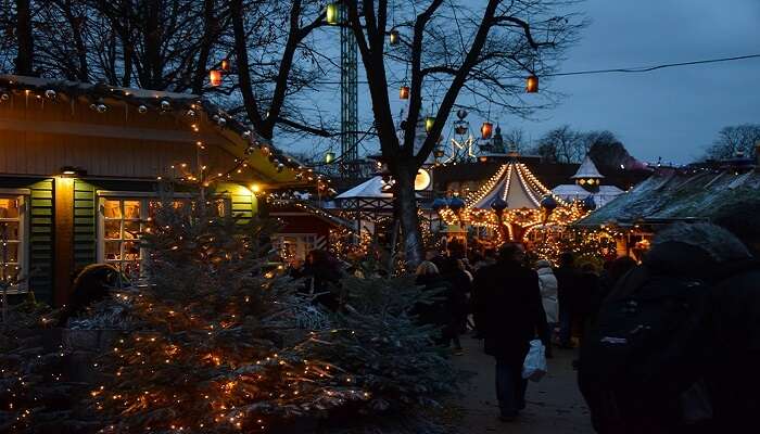 Marché de Noël à Copenhagen