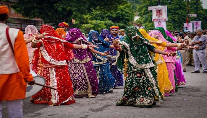 The centre often hosts cultural programmes like folk music and Rajasthani dances