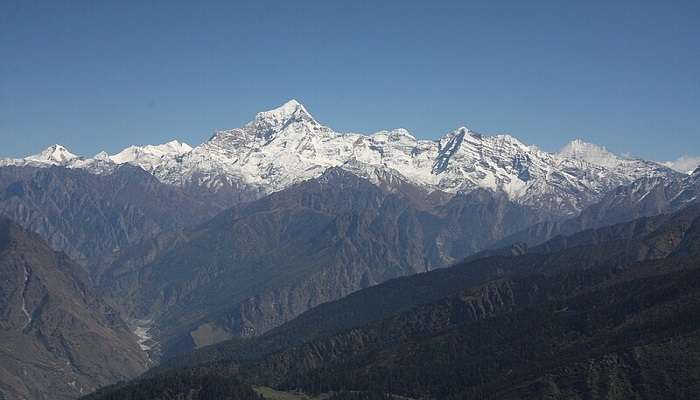 Magical View of Dunagiri Mountains