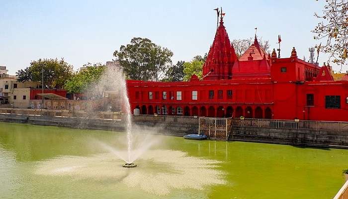 Durga Temple a top places to visit in Varanasi in 1 day.