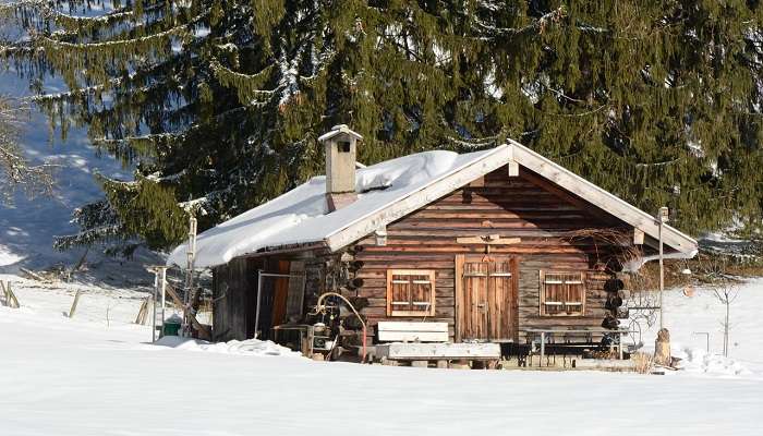 The mud house for stay