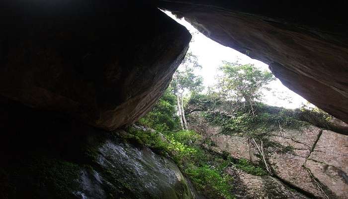 The view of Edakkal Caves