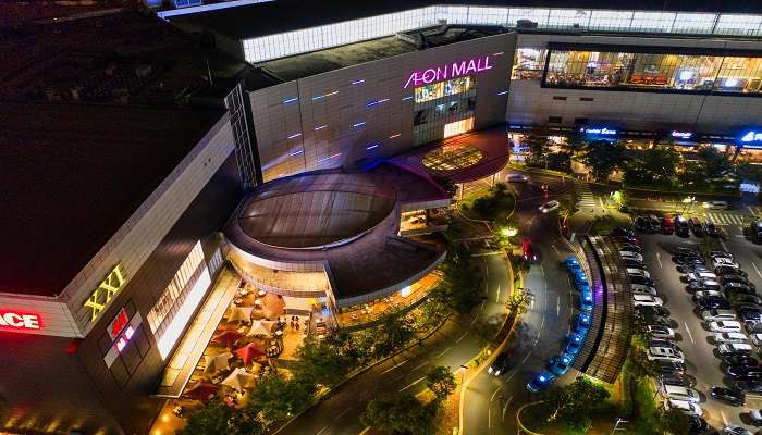 The view of PVR Cinemas.