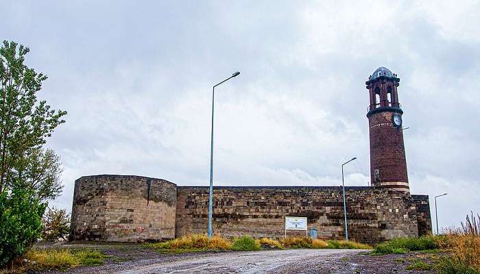 Erzurum Castle, a must see landmark near Tortum Waterfalls.