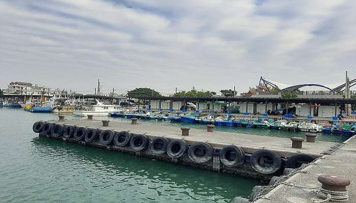 View of a fishing harbour, Hotels In Royapuram