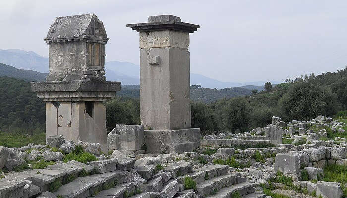 Ancient Temple of Artemis in Letoon