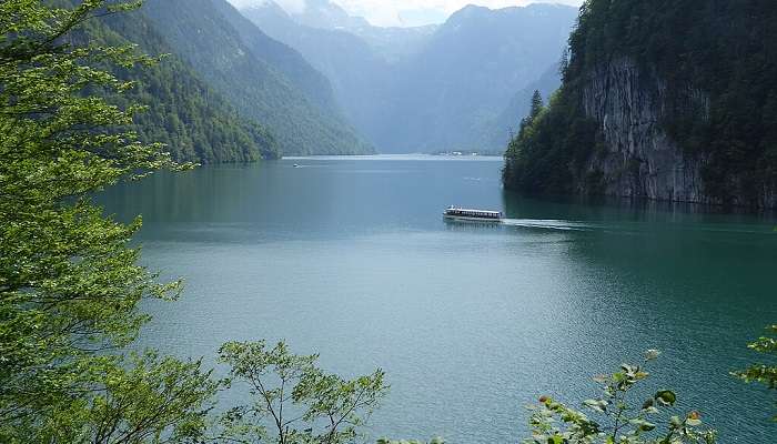 Lake to explore.